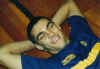 In the middle of sit-ups